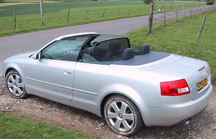 2002 Audi A4 Cabriolet. Audi A4 Cabriolet (2002 - 2005
