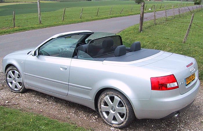 Audi A4 Cabriolet (2002 - 2005 2002 Audi A4 Cabriolet. Audi A4 Cabriolet (2002 - 2005