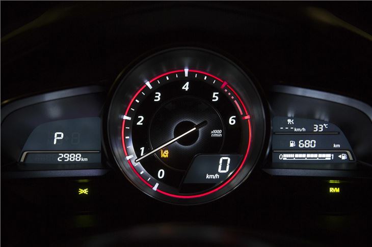 Mazda 3 dash
