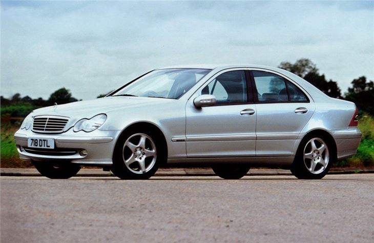 Mercedes c class w203 crash test