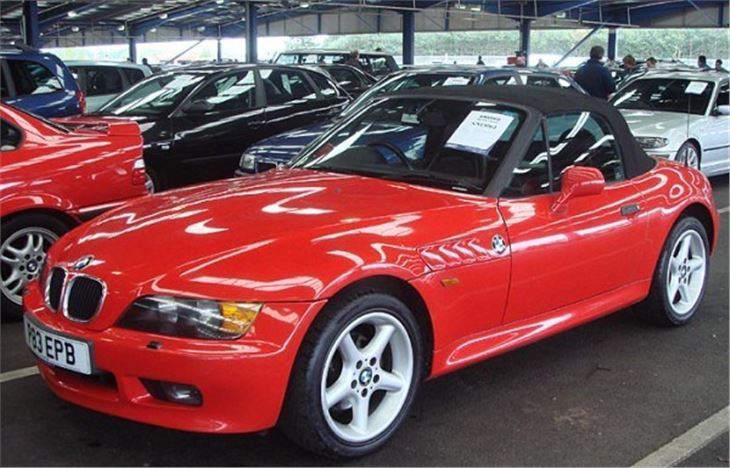Launching the bmw z3 roadster video #2