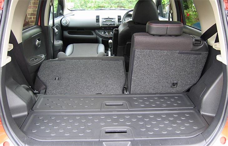 Nissan note boot dimensions #10