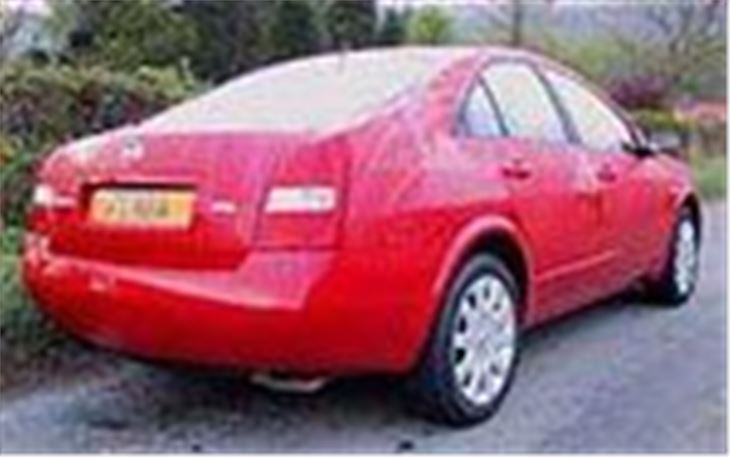 Nissan primera 2003 crash test #10