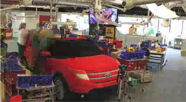 AllLego Ford Explorer rolls off the line