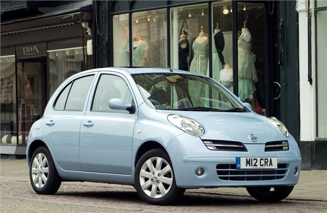 Blue temperature warning light nissan micra #4