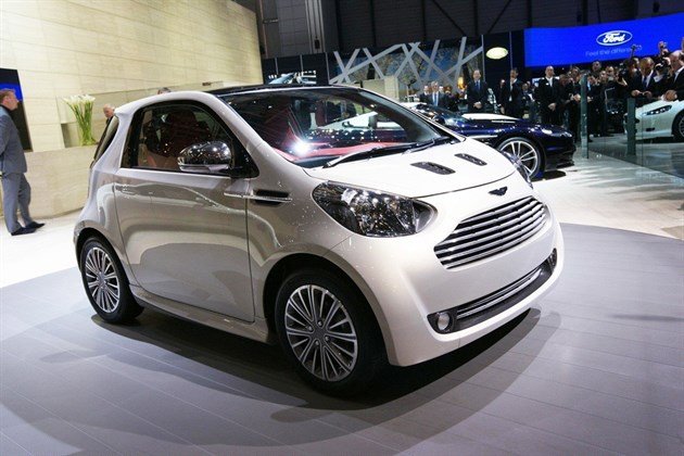 The Aston Martin Cygnet Small Car