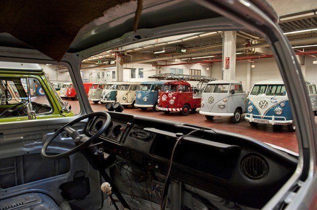 The Volkswagen Commercial Vehicles Oldtimers centre restores'oldtimers'