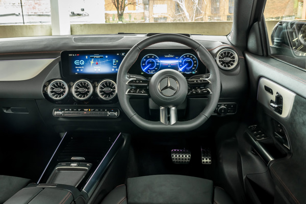 Mercedes EQA review: Interior