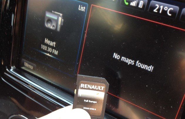 Renault Captur Maps