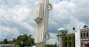Jaguar E-Type Sculpture Dominates Goodwood Festival of Speed