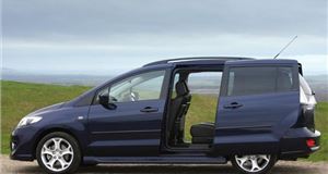 Upgraded Mazda5 on sale 1 January 2010
