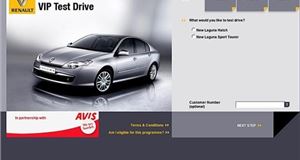 Renault Laguna Online Test Drive