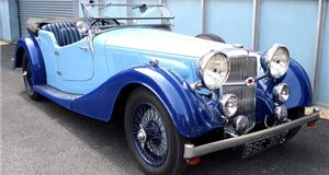Rare Alvis in Barons' April 28th sale