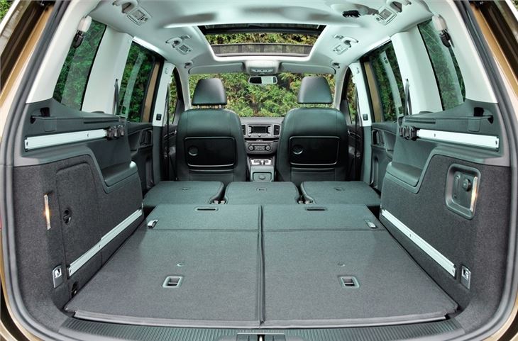Ford galaxy folding rear seats #9