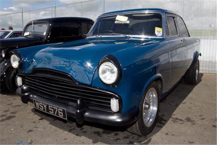 Retro ford show santa pod #7