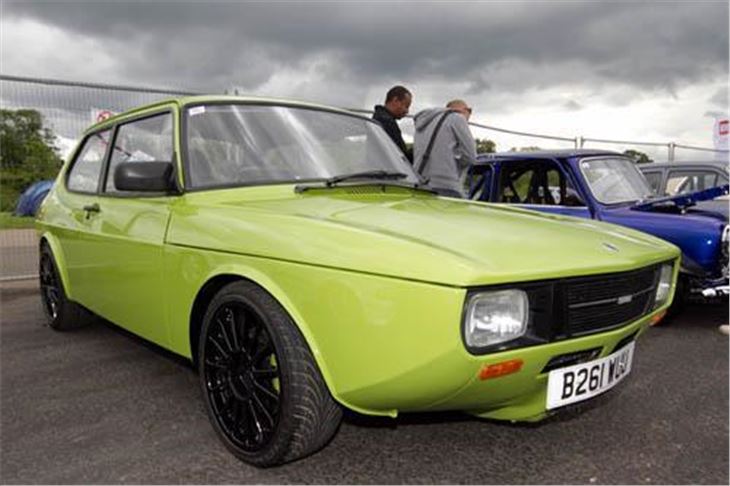 Retro ford show santa pod #2