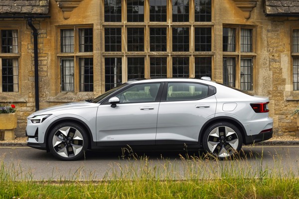 Polestar 2 Review: static side elevation
