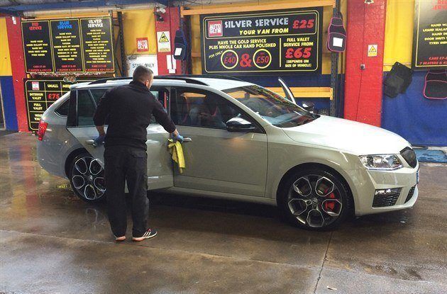 Skoda Octavia V RS Cleaned