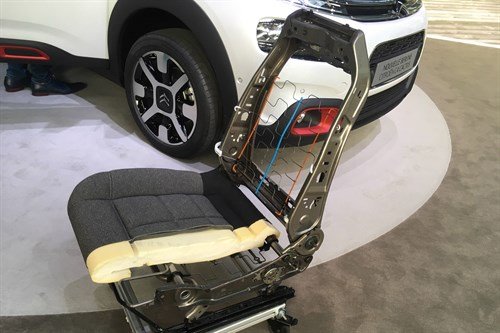 Citroen C4 Cactus Seat Cutaway