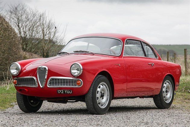 Alfa Romeo Giulietta Coupe 1960 Historics