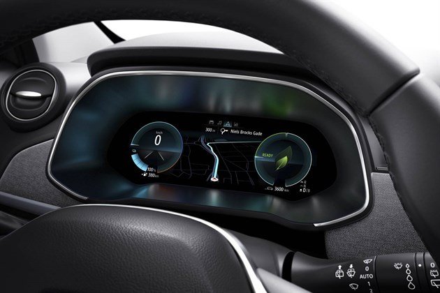 Renault Zoe 2019 6 Driver Satnav Screen