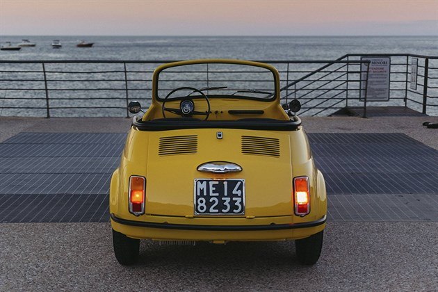 FIAT 500 Jolly Spiaggina Icon -e Hertz Rear