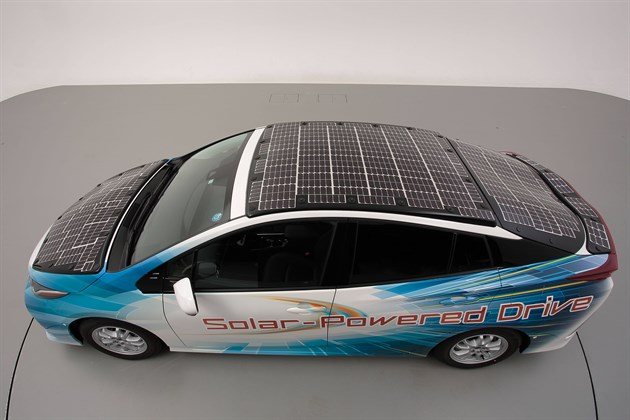Toyota NEXO Solar Powered Prius Top