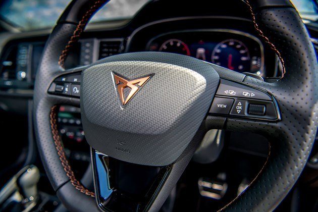 Cupra -ateca -steering -wheel