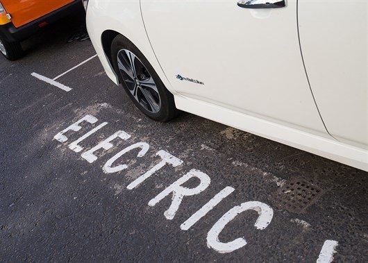 Electric -car -parked