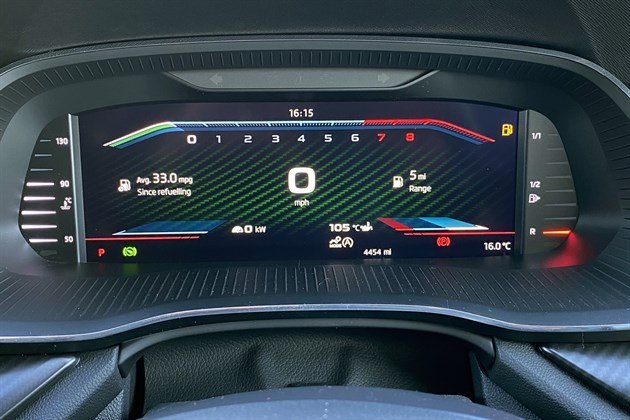 Skoda Octavia V RS Fuel Economy