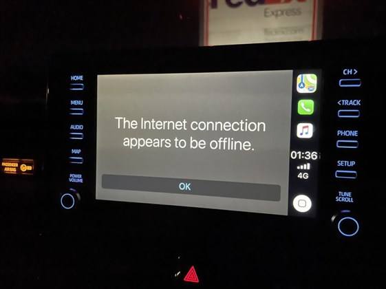 Swace Internet Connection Error Message