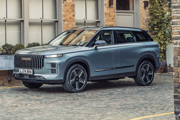 Jaecoo 7 static front three-quarter