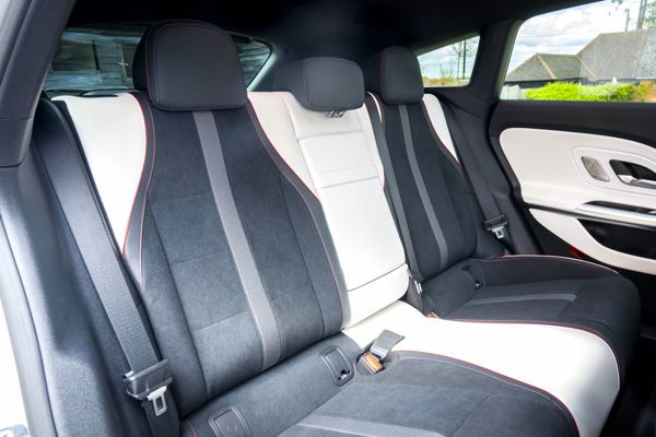 Mercedes Electric CLA Shooting Brake Review: rear seats