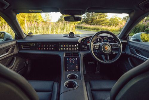 Porsche Taycan Cross Turismo review: interior and touchscreens