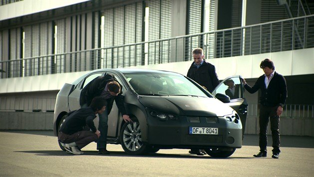 The Chassis Development Team With A Disguised 2012 Civic