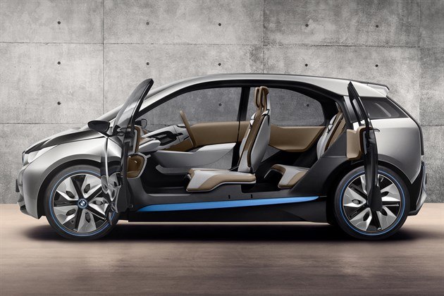 BMW I 3 Side Doors Open