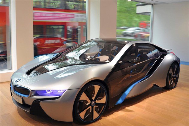 BMW I 8 Showroom