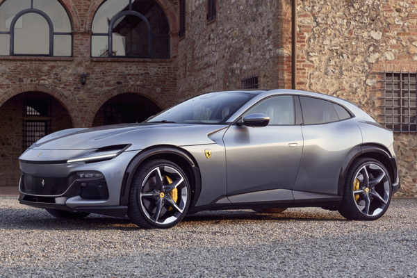 Ferrari Purosangue: front view