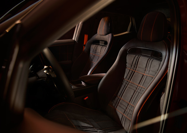 2026 Genesis GV60 Magma interior