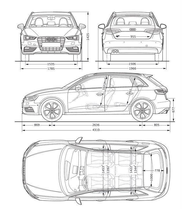 Audi A3 Sportback 2013 Road Test Road Tests Honest John