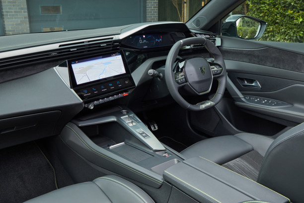 Peugeot E-308 Review: interior