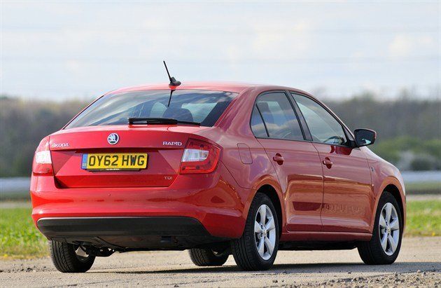 Skoda Rapid Rear