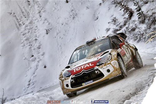 Citroen DS3 Monte Carlo Rally 2015