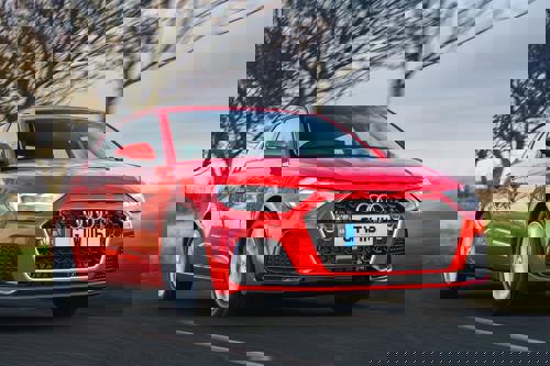 Best small luxury cars: Audi A1 Sportback in red