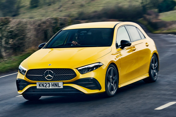 Mercedes A-Class: driving