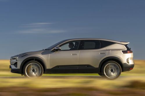 Polestar 3 Review: dynamic side elevation