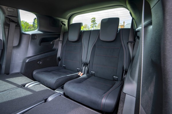 Mercedes Electric GLB Review: third-row seats