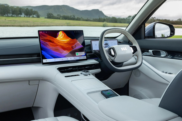 Geely Starray: interior view