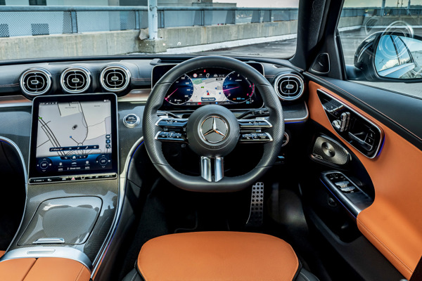 Mercedes C-Class: interior