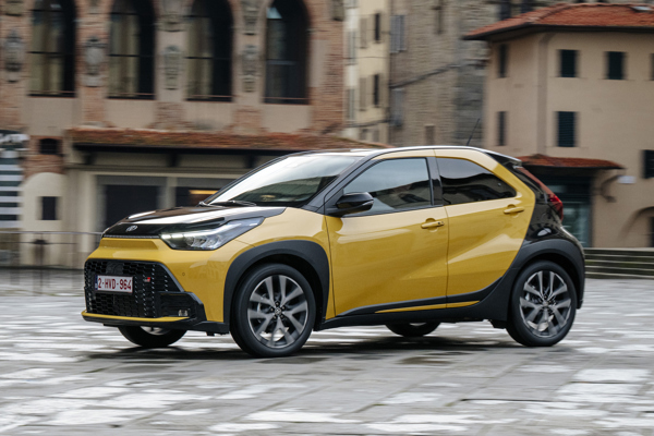 Toyota Aygo X: driving